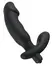 Rebel Black Intimate Vibe with Perineal Stimulator 15cm Silicone