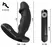 Rebel Black Intimate Vibe with Perineal Stimulator 15cm Silicone