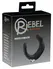Rebel Black/Silver Prostate Stimulator with Dual Massaging System 20cm