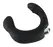 Rebel Black/Silver Prostate Stimulator with Dual Massaging System 20cm