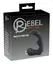 Rebel Intimate Wellness L-Shaped Massager Black 12 cm Silicone ABS