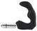 Rebel Intimate Wellness L-Shaped Massager Black 12 cm Silicone ABS