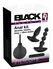 Black Velvets Anal Kit 4-Piece Silicone Set with Intimate Douche
