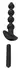 Black Velvets Anal Kit 4-Piece Silicone Set with Intimate Douche