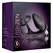 Rocks-Off RO-ZEN Black - Silicone Vibrating Ring & Plug Set, 7 Modes