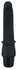 Vibra Lotus Black Flexible Silicone Stimulation Device 25 cm