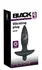 Black Velvets Silicone Small Plug with Multi-Speed Vibration, 13 cm