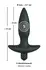 Black Velvets Silicone Small Plug with Multi-Speed Vibration, 13 cm