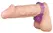You2Toys Butterfly Wings Vibrating Intimate Ring Purple Flexible 3cm