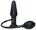 You2Toys True Black Inflatable Vibrating Plug 7-Mode Silicone 17cm