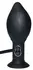 You2Toys True Black Inflatable Vibrating Plug 7-Mode Silicone 17cm