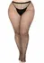 Leg Avenue Plus Elastane Micro Net Tights Black XL Comfort Fit