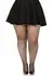Leg Avenue Plus Elastane Micro Net Tights Black XL Comfort Fit