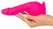 Sweet Smile Powerful Vibrator Silicone Dual Motor 19cm Black