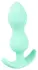Cuties Green Silicone Mini Plug - Compact, Flexible, Silk Touch Finish
