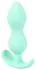 Cuties Green Silicone Mini Plug - Compact, Flexible, Silk Touch Finish