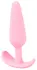 Cuties Mini Intimate Plug Rose Silicone Compact Flexible 8.4cm