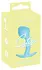 Cuties Blue Anal Plug Mini Silicone 7.1 cm Flexible Silk Touch