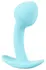Cuties Blue Anal Plug Mini Silicone 7.1 cm Flexible Silk Touch