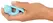 Cuties Blue Anal Plug Mini Silicone 7.1 cm Flexible Silk Touch