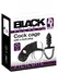 Black Velvets Silicone Intimate Cage Set with Grooved Plug & Chain 11.5cm
