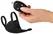 Rebel RC Remote-Controlled Intimate Ring with Ball Massager, Medium