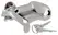 Fetish Collection Chastity Cage II Stainless Steel Short Lockable System