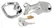 Fetish Collection Chastity Cage II Stainless Steel Short Lockable System