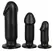 ANOS Anal Plug Training Kit 3 Sizes Flexible PVC Suction Base