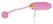 SVAKOM Ella Neo Pink - Interactive Vibro-Ball with App Control, 21 cm