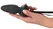 Fanny Hill’s Inflatable Black Plug with Vibration, 12 cm, Latex