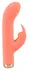 Peachy Mini Rabbit Vibe Soft Touch Silicone 10 Modes Pastel Pink 16.7cm