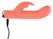 Peachy Mini Rabbit Vibe Soft Touch Silicone 10 Modes Pastel Pink 16.7cm