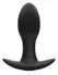 ANOS Mini Plug Vibrating Silicone Black 20 Modes Compact Size