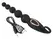 ANOS Vibrating Anal Beads Flexible 7-Mode Silicone 22.1cm Black