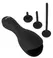 Rebel 3Di Glans Stimulation Device with Flexible Dilators, Black