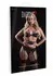 Elegant Heart Lace 4-Piece Garter Set with Adjustable Straps, Black