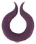Couples Choice Dual Motor Flexible Intimate Ring Vibrator 8.7cm Black