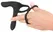Black Velvets Couples Intimacy Vibrator Dual Ring Waterproof Black