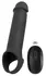 Rebel RC Intimate Extension Sleeve 8cm Vibrating Black Adjustable