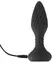 ANOS Remote Control Spiral Intimate Plug with Rotating Beads 15.1cm Black
