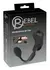 REBEL RC Silicone System - Intimate Dual Ring with Remote Plug, Black