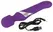 Javida Wand & Pearl Dual-Ended Vibrator Silicone 24cm USB Rechargeable