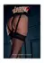 Leg Avenue Fishnet Garterbelt Stockings Floral Lace Black One Size