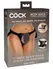 King Cock Elite Comfy Body Dock Adjustable Strap-On Harness Black