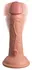 King Cock Elite KCE 6 DD Vibrating Intimate Machine, Silicone, Light, 17.8 cm