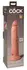 King Cock Elite 9” Dual Density Model, Light, Suction Cup, Silicone
