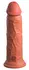 King Cock Elite KCE 8 Dual Density Silicone Model Tan 22 cm