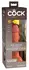 King Cock Elite KCE 6 Tan Dual Density Intimate Machine Silicone 18cm