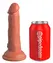 King Cock Elite KCE 6 Tan Dual Density Intimate Machine Silicone 18cm